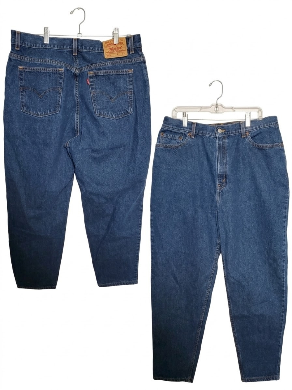 Levi's 550 Relaxed Fit Dark Blue Men's Jeans 36x27